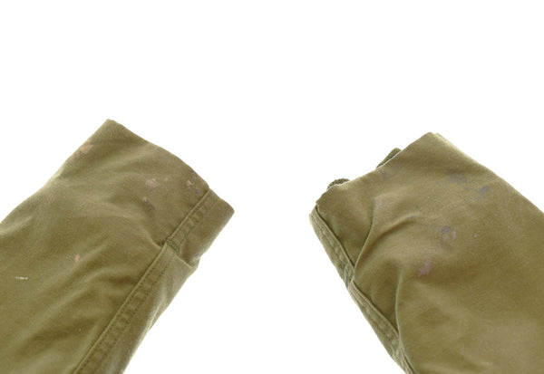 ミリタリーアイテム Military items 80s USNAVY A-2 デッキジャケット 後期 80s アメリカ海軍  8415-00-753-5612 ジャケット カーキ Mサイズ 103MT-2530