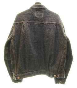 オアスロウ orSlow 50S DENIM JACKET 2nd TYPE デニム ジャケット Gジャン ハギ付き ペンキ加工 arknets別注 紺 ジャケット 無地 ネイビー 3Lサイズ 104MT-16