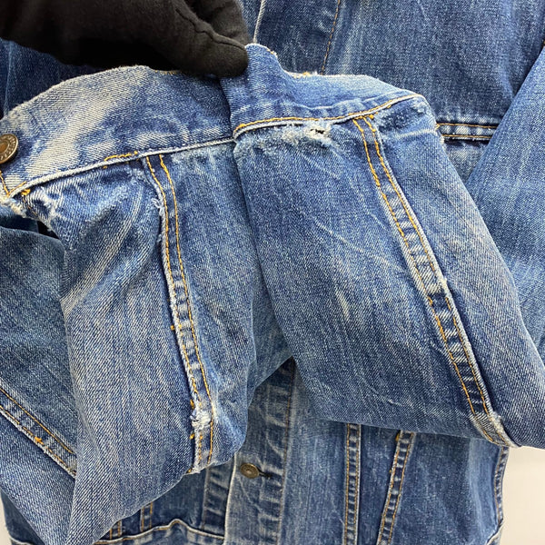 【曜日割引対象外】 リーバイス Levi's 60's 70's 70505 BIG E 524刻印 デニム ジャケット ブルー 201MT-4717 VB