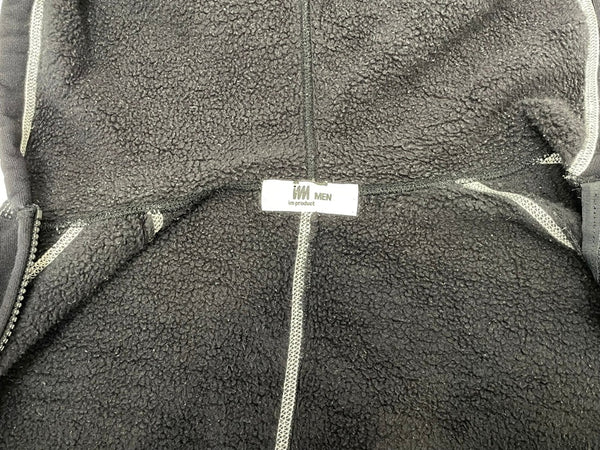 イッセイミヤケ ISSEY MIYAKE 90's im product men ステッチ ライン パーカー LJ14-JL068-26 ブラック Mサイズ 601MT-31