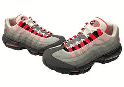 ナイキ NIKE 18年製 AIR MAX 95 OG SOLAR RED エア マックス ソーラー レッド ローカット シューズ灰色 赤 AT2865-100 メンズ靴 スニーカー レッド 27cm 104-shoes532