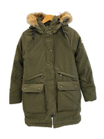 ケープハイツ Cape HEIGHTS ダウンコート ダウンジャケット フード ファー ジャケット カーキ SSサイズ XS 101LT-205