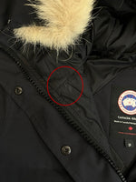 カナダグース CANADA GOOSE MACKENZIE PARKA マッケンジーパーカー ダウンコート ダウンジャケット ファー  2302JL R コート ネイビー Sサイズ 101LT-145