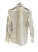 レインメーカー RAINMAKER KYOTO スタンドカラーシャツ コットンシャツ 白 日本製 RM171-054 サイズ44 長袖シャツ ホワイト 101MT-5436