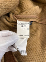 ラルディーニ LARDINI ロコート ダブルチェスターコート IA45042 ジャケット ベージュ Mサイズ 101MT-5102