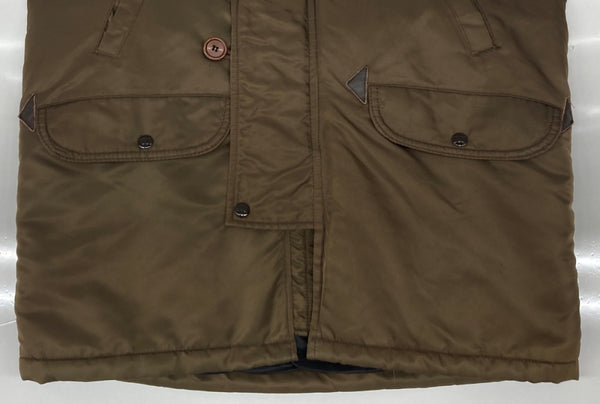 スピワック SPIEWAK Golden Fleece N-3B FLIGHT JACKET フライト ジャケット ミリタリー ジップアップ ファー USA製 アウター 緑 1N3BFC サイズ 36 ジャケット 無地 グリーン 104MT-1867