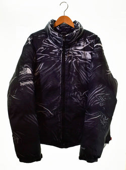 シュプリーム SUPREME × THE NORTH FACE 23ss Printed Nuptse Jacket ダウンジャケット ND023001 ジャケット 総柄 ブラック LLサイズ 103MT-439