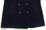 ミュウミュウ miu miu 90s 00s WOOL PEA COAT ウール ピー コート アーカイブ オールド アウター ジャケット 紺 サイズ 54 ジャケット 無地 ネイビー 104MT-1557