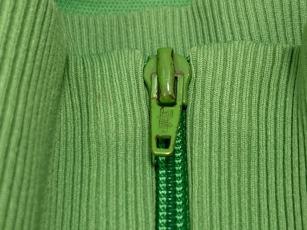 アディダス adidas トラックジャケット 西ドイツ デサント製 DESCENTE 70's 70s 緑 サイズ 3 ジャージ ロゴ グリーン 101MT-2439