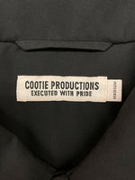 クーティー COOTIE 21AW Padded Error Fit Work Shirt Jacket ワーク シャツ ジャケット アウター 撥水 黒 CTE-21A212 ジャケット 無地 ブラック Mサイズ 104MT-837