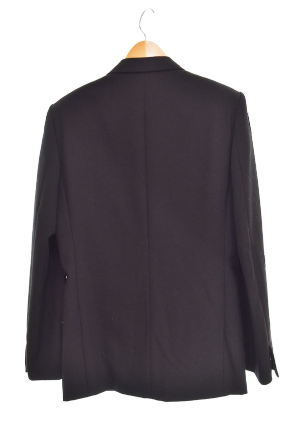 ナンバーナイン NUMBER (N)INE 04SS DREAM期 ドリーム期 裏地小紋柄 フリンジ加工 テーラード ジャケット ジャケット ブラック 103MT-2509