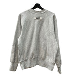 ミリタリー Military 80s 80年代~ USMA BISTEX 染み込み アメリカ軍 USA製 サイドリブ 灰色 スウェット プリント グレー Lサイズ 104MT-2255