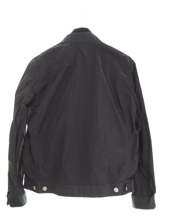 テンシー TEN-C  PATCH POCKET BOMBER JACKET ボンバージャケット ライトアウター 黒 TC-J1218 46 ジャケット ブラック 103MT-2255