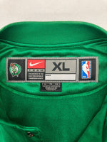 ナイキ NIKE ウォーム アップ ジャージ NBA CELTICS セルティックス ゲーム シャツ ユニフォーム ジャージ バスケット 緑 HO-03-BLM Tシャツ 刺繍 グリーン XLサイズ 104MT-1110