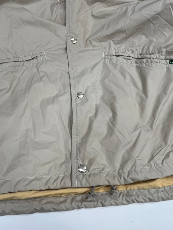エルエルビーン L.L.Bean Bean's Lined Coach Jacket ビーンズラインドコーチジャケット  復刻 チンスト付き  4175-5070 XL ジャケット ベージュ LLサイズ 101MT-5364