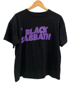 バンド band 90's 00's Vintage ヴィンテージ BLACK SABBA ブラックサバス プリント Tシャツ ブラック Lサイズ 101MT-3938