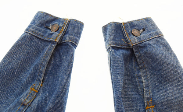 リーバイス Levi's 80's 4th Type USA製 スモールe 70505-0217 ボタン裏527 トラッカージャケット デニムジャケット 70505-0217 36 ジャケット ブルー 103MT-2309