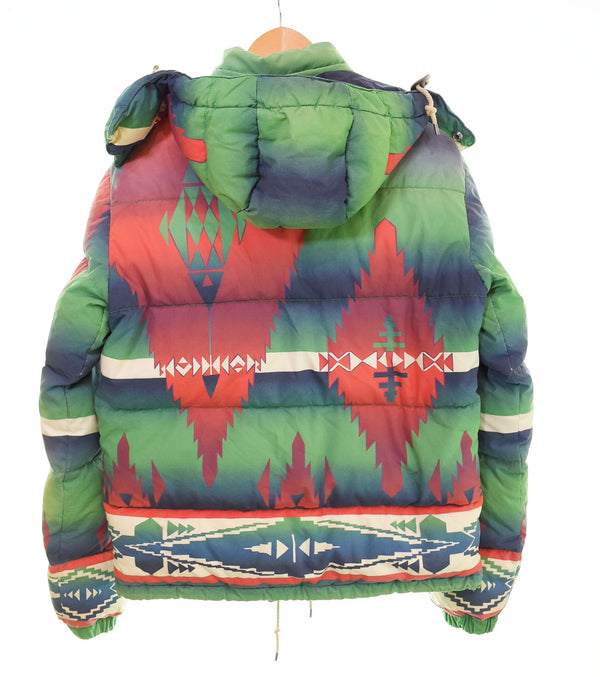 ラルフローレン RalphLauren POLO Ralph Lauren NATIVE DOWN JACKET ネイティブ柄 ダウン ジャケット   7257499TPDQ ジャケット グリーン Sサイズ 103MT-2877