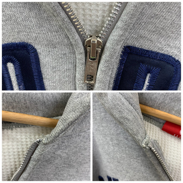 シュプリーム SUPREME 90s 初期タグ TALONジップ アーチロゴ   パーカ グレー Mサイズ 201MT-3864