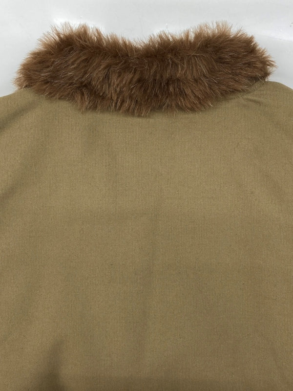 ミリタリー Military N-1 DECK JACKET デッキ ジャケット ミリタリー ジップアップ 裏ボア U.S NAVY 軍物 アウター 緑 サイズ 42 ジャケット ロゴ カーキ 104MT-1812