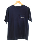 ヴィンテージ Vintage マルボロ Marlboro カウボーイ ポケット Tシャツ COWBOY Pocket Tee 90's Made in USA 90年代 90s シングルステッチ Tシャツ ブラック 103MT-2876