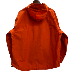 【曜日割引対象外】 ラルフローレン RALPH LAUREN 90's POLO SPORT コットン ナイロン アノラック プルオーバー パーカー ジャケット オレンジ Lサイズ 201MT-4870 VB