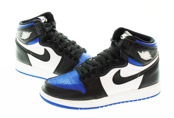 ナイキ NIKE AIR JORDAN 1 RETRO HIGH OG GS ROYAL TOE ナイキ エア ジョーダン 1 レトロ ハイ 57544-041 レディース靴 スニーカー ブルー 24cm 103S-450