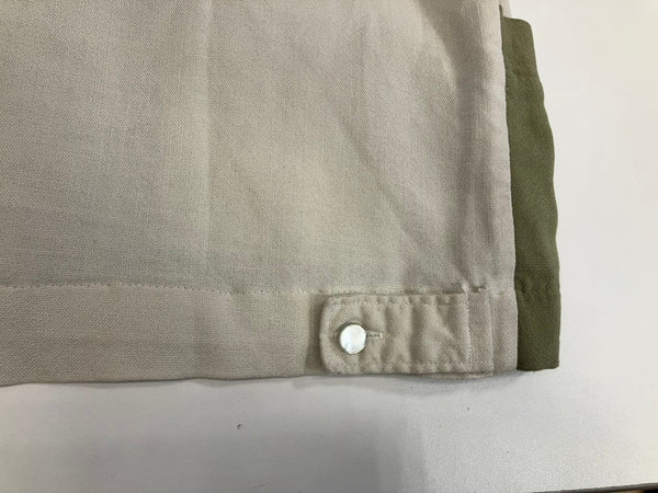 マクレガー McGREGOR 60's 60年代  イタリアンカラーシャツ オープンカラー 開襟シャツ ボックス ツートン レーヨン vintage ヴィンテージ made in USA アメリカ製 半袖シャツ グリーン Lサイズ 101MT-4135
