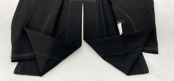 ワイズ Y's ヨウジヤマモト Yohji Yamamoto 03AW ウールギャバジン ステッチ テーラード WOOL 毛 日本製 BLACK 黒 YU-J01-100 ジャケット 無地 ブラック SIZE2 104LT-154