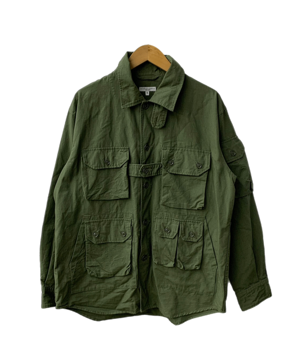 エンジニアードガーメンツ ENGINEERED GARMENTS Explorer Shirt Jacket ジャケット 無地 カーキ Sサイズ 201MT-2535