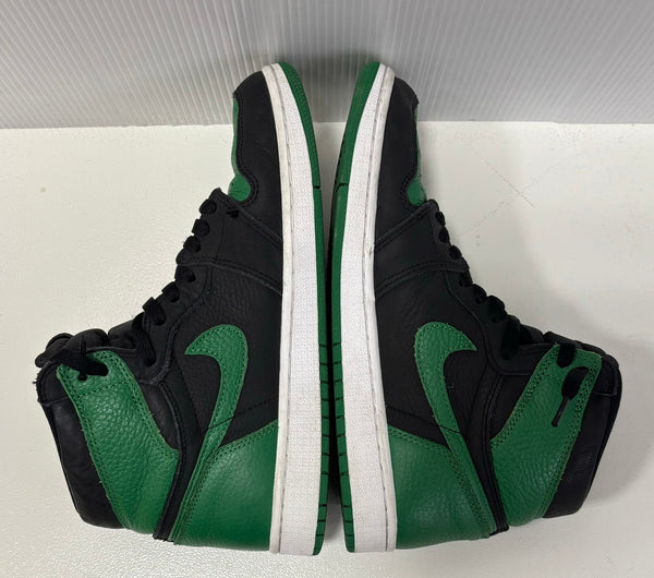 ナイキ NIKE エアジョーダン1 レトロ ハイ OG "ブラック/パイングリーン" Air Jordan 1 Retro High OG "Black/Pine Green" 555088-030 メンズ靴 スニーカー グリーン 26.5cmサイズ 201-shoes980