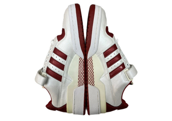 アディダス adidas 02年製 FORUM LO PAT MX フォーラム ロー デッドストック バスケ シューズ 白 赤 147086 メンズ靴 スニーカー ホワイト 27cm 104S-989