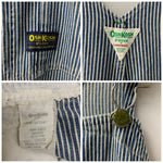 オシュコシュ OSHKOSH 70s ッコリーストライプ オーバーオール つなぎ・オーバーオール ブルー 38/9サイズ 201MB-1044