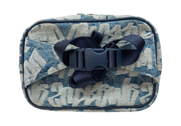 シュプリーム SUPREME 22SS FAT TIP JACQUARD DENIM WAIST BAG ファット ティップ ジャカード デニム ウエスト バッグ 青 バッグ メンズバッグ ボディバッグ・ウエストポーチ ロゴ ブルー 104B-58
