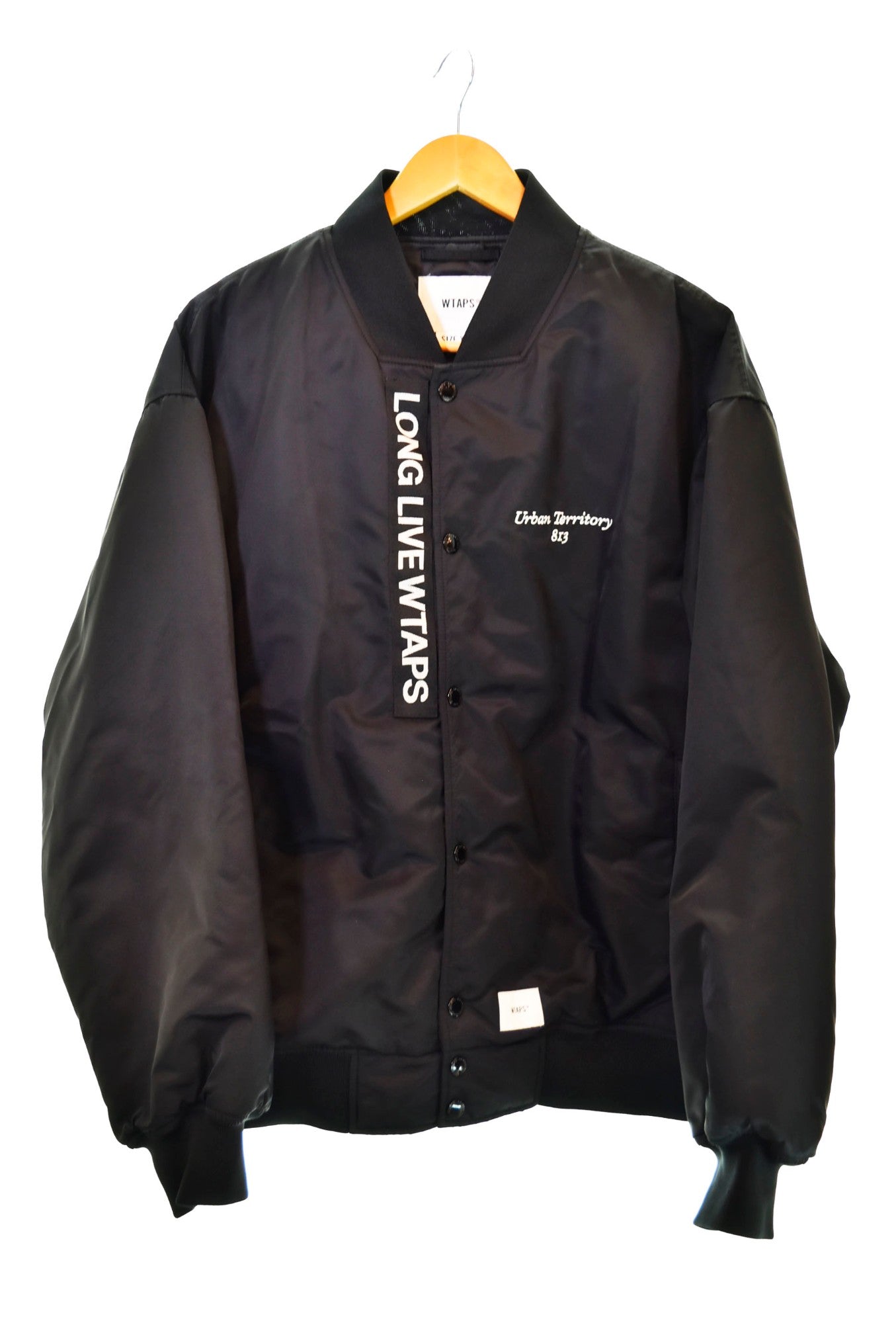 ダブルタップス WTAPS 22AW TEAM JACKET チームジャケット 黒 222TQDT-JKM01 3 ジャケット ブラック  103MT-1079 | 古着通販のドンドンサガール