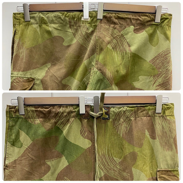 【曜日割引対象外】 ヴィンテージ vintage 50's ベルギー軍 ブラッシュストロークカモ オーバーパンツ 前期 カーゴパンツ カーキ 201MB-1011 VB