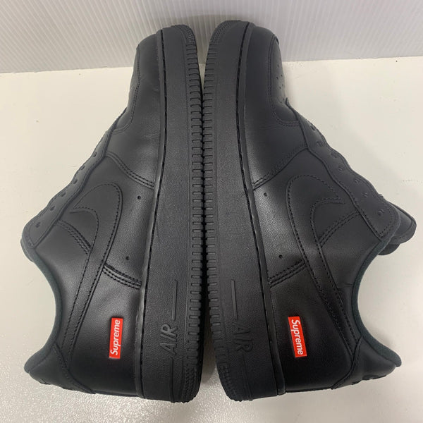 ナイキ NIKE SUPREME AIR FORCE 1 LOW CU9225-100 メンズ靴 スニーカー ブラック 27.5cmサイズ 201-shoes1211