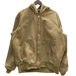 【曜日割引対象外】 カーハート Carhartt アクティブジャケット ペンキ チェックライナー ジャケット ベージュ 201MT-4360 VB