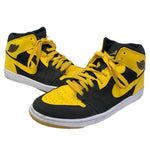 ナイキ NIKE エアジョーダン1 AIR JORDAN 1 2007年製 136085-072  メンズ靴 スニーカー イエロー 28cmサイズ 201-shoes1553