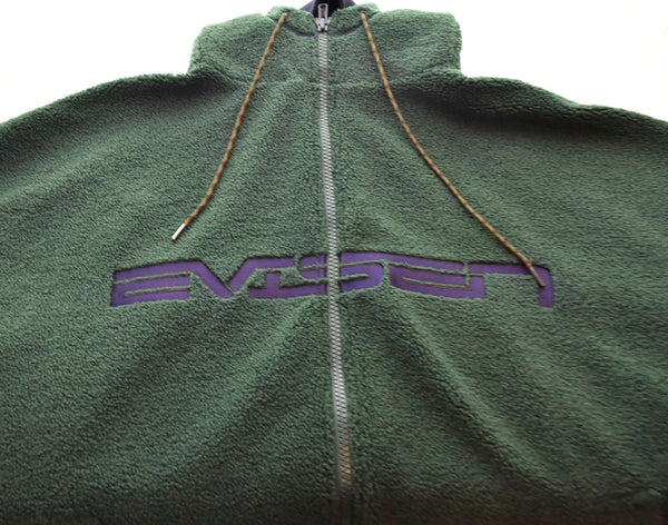 エビセン Evisen Skateboards BOA FLEECE ZIP HOODIE フリースジャケット 緑 23FW-SW03 ジャケット グリーン LLサイズ 103MT-1129