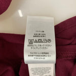 ラルフローレン POLO RALPH LAUREN バーガンディ シャツワンピース ワンピース レッド 201LT-419