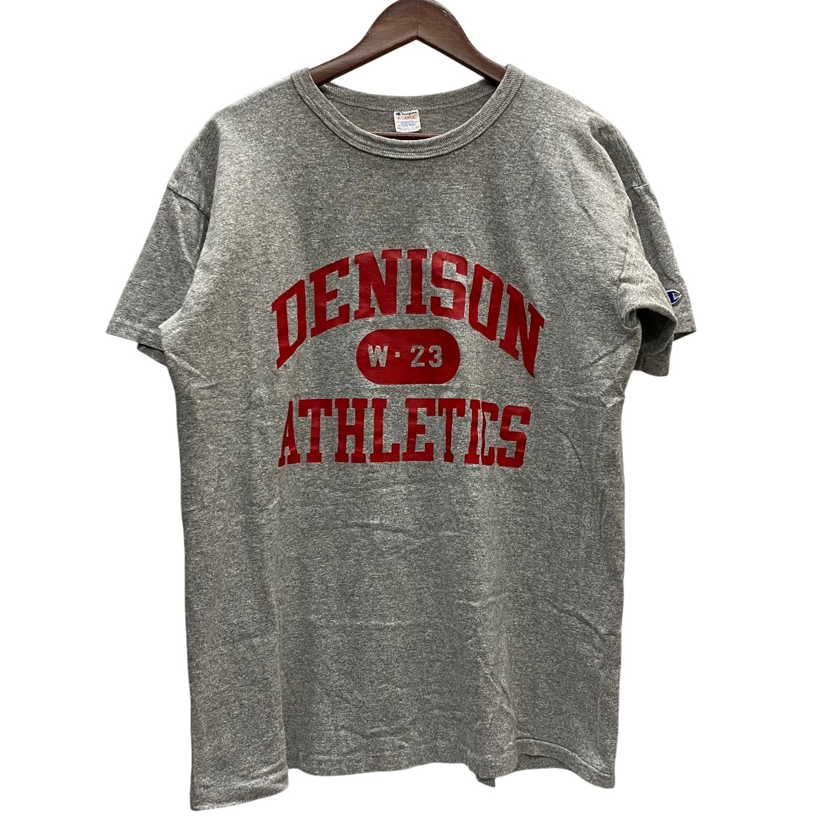 曜日割引対象外】 チャンピオン Champion 80's トリコタグ 三段 USA製