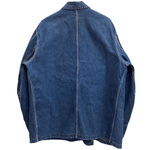 【曜日割引対象外】 リー Lee 50's 91-J デニム カバーオール ジャケット ブルー 48サイズ 201MT-4767 VB