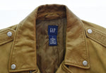ギャップ GAP OLD GAP 08AW 00'S カウレザー ダブル ライダース オールド キャメル ジャケット ベージュ Mサイズ 103MT-2699