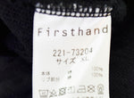 ファーストハンド Firsthand プリント パーカー 黒 221-73204 パーカ ブラック LLサイズ 103MT-821