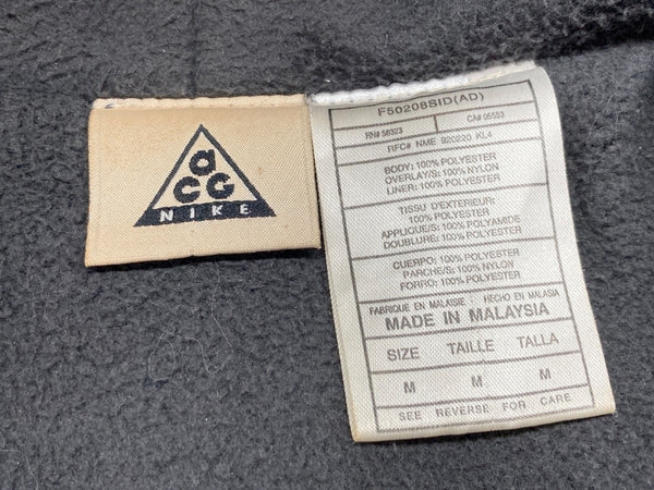 ナイキ NIKE NIKE ACG ナイキ エーシージー ナイロン ジャケット 裏地フリース 紺 F50208SID ジャケット ロゴ ネイビー Mサイズ 104MT-2252