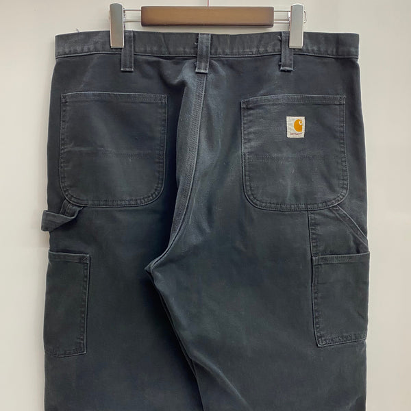 【曜日割引対象外】 カーハート Carhartt ダブルニー ダック ペインターパンツ メキシコ製 ボトムスその他 ブラック 36×36サイズ 201MB-946 VB