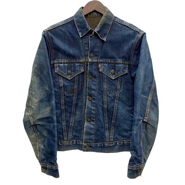 【曜日割引対象外】 リーバイス Levi's 60's 70's 70505 BIG E USA製 ブランケットライナー ジャケット ブルー 201MT-4341 VB
