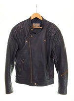 ルイスレザー LEWIS LEATHERS 80s SUPER MONZA LEATHER JACKET スーパーモンザ レザージャケット ライダース ネイビー ジャケット ネイビー 103MT-2352