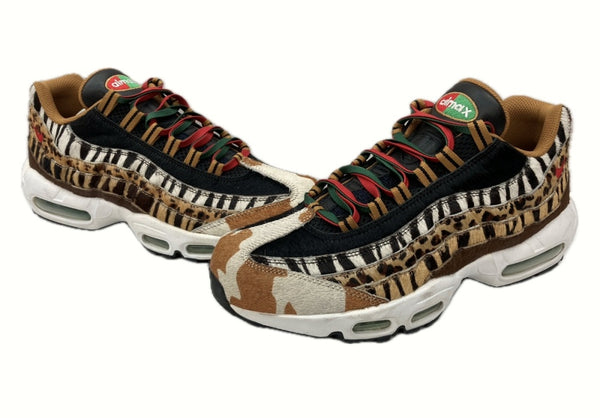 ナイキ NIKE 17年製 × ATMOS アトモス AIR MAX 95 DLX ANIMAL PACK 2.0 エア マックス アニマル パック シューズ AQ0929-200 メンズ靴 スニーカー マルチカラー 28cm 104S-692